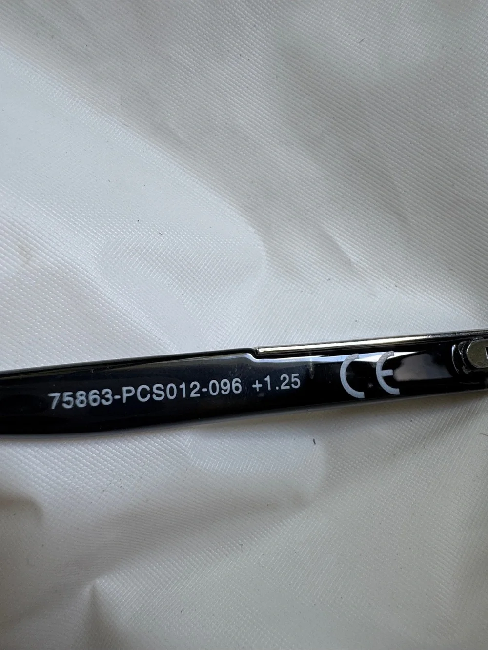 Black Reading Sunglasses with +1.25 Magnification
